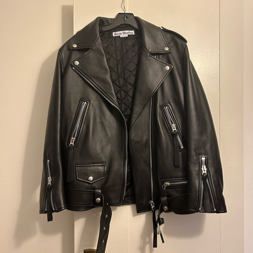 Acne Leather Jacket